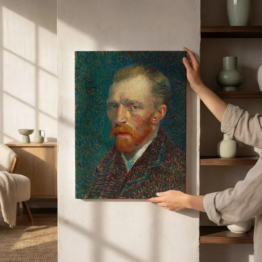 Sfeerimpressie: Zelfportret van Vincent van Gogh naast de kast