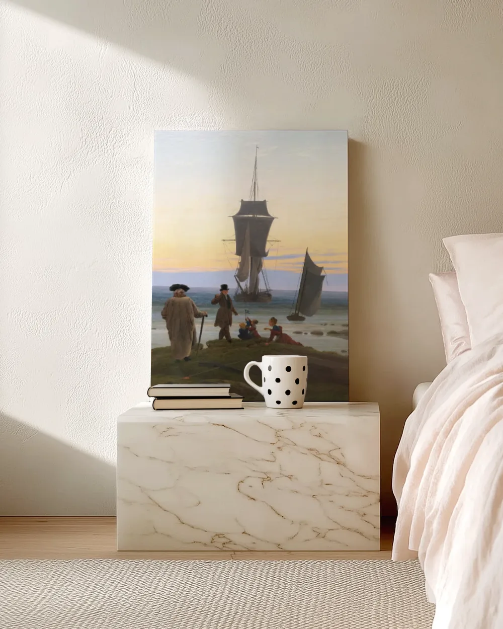 Levensfasen van Caspar David Friedrich, canvas schilderij uit de collectie caspar david friedrich