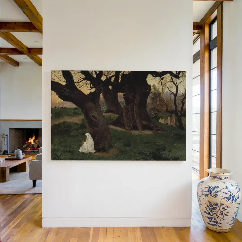 Landschap in Algerije van Emile Claus, canvas schilderij uit de collectie emile claus