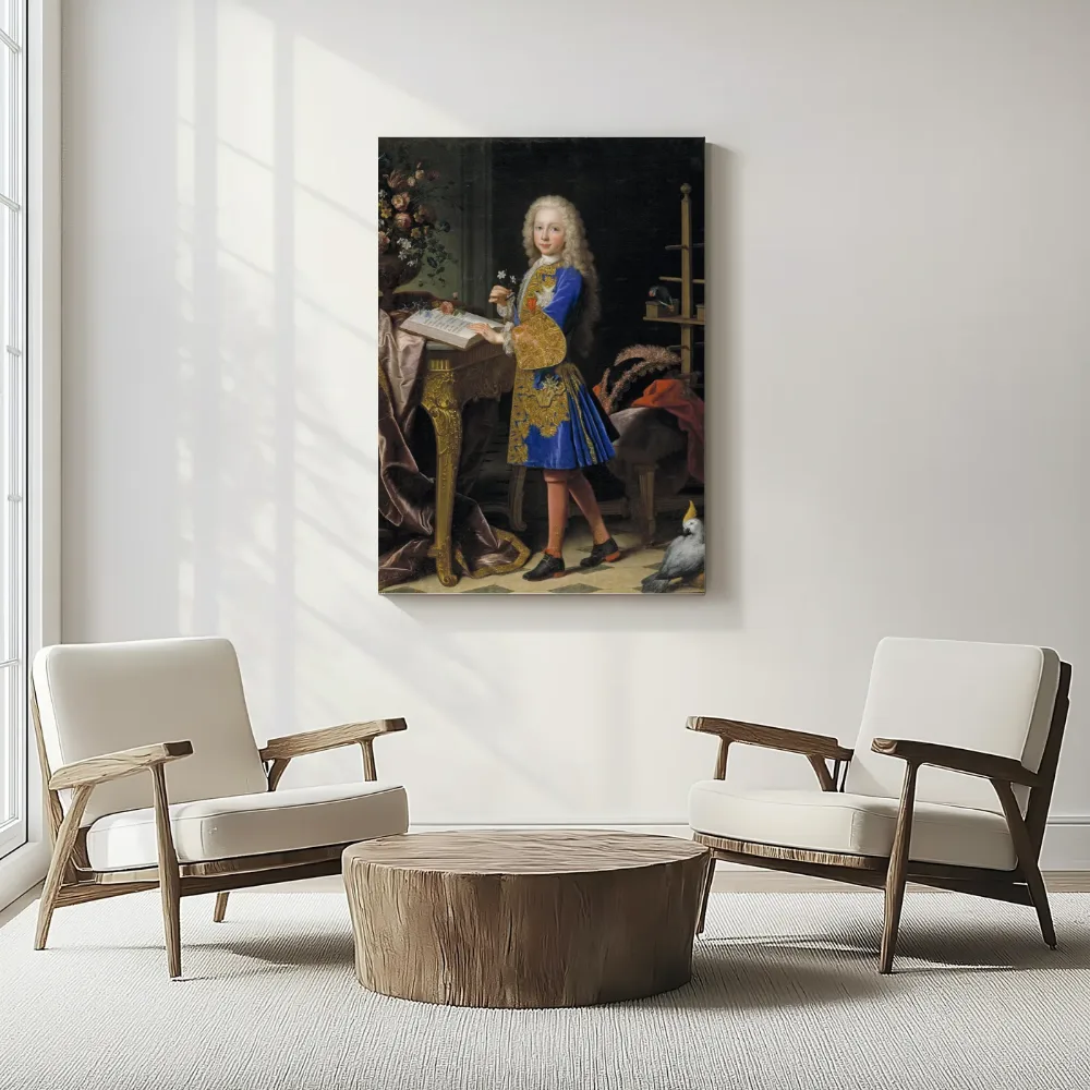 Karel III als kind van Jean Ranc, canvas schilderij uit de collectie jean ranc