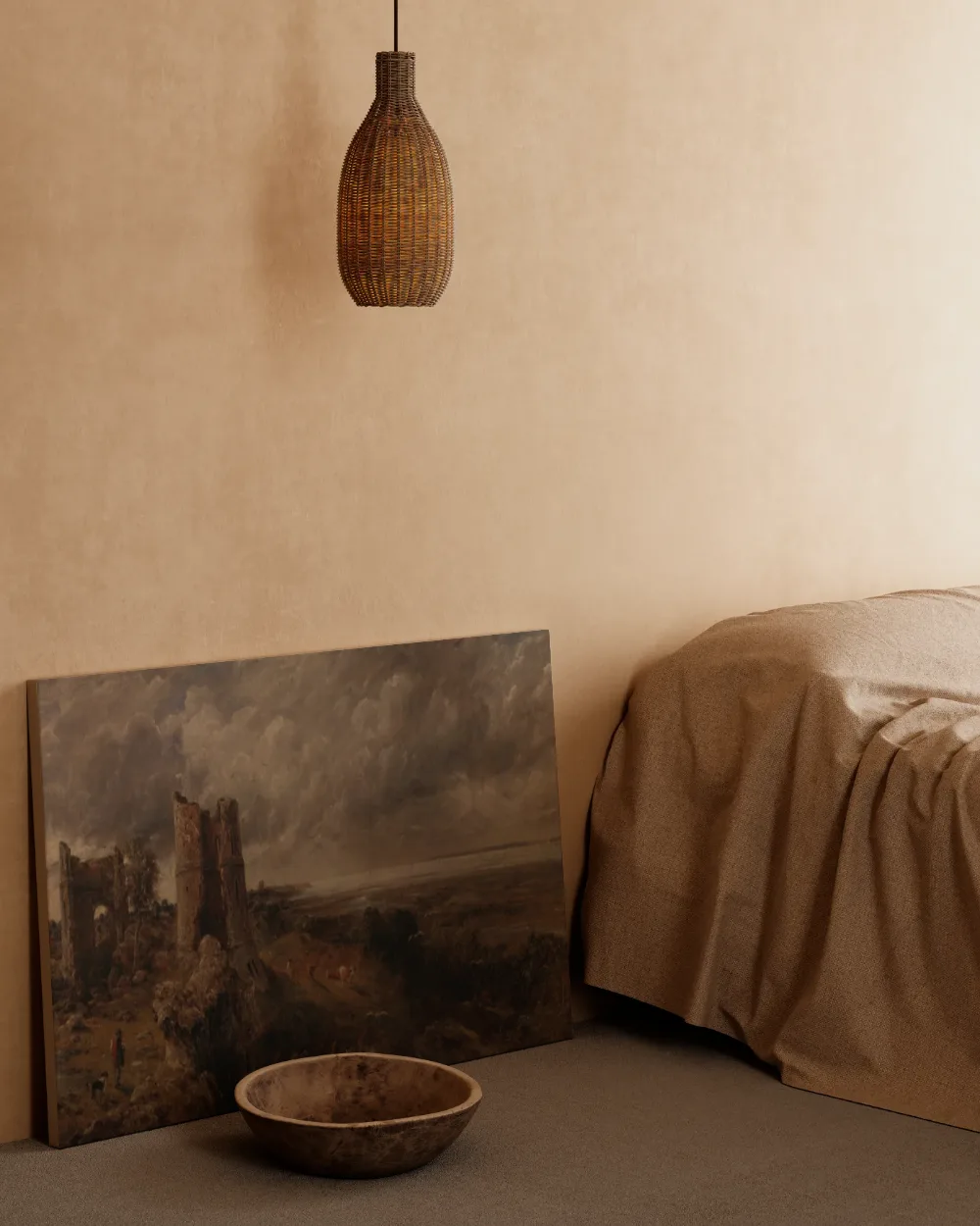 Hadleigh Castle, de monding van de Theems van John Constable, canvas schilderij uit de collectie john constable