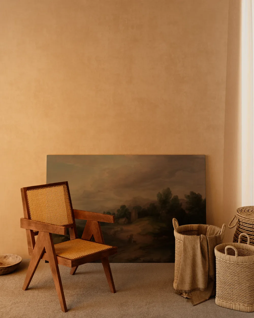 Bosrijk heuvellandschap van Thomas Gainsborough, canvas schilderij uit de collectie thomas gainsborough