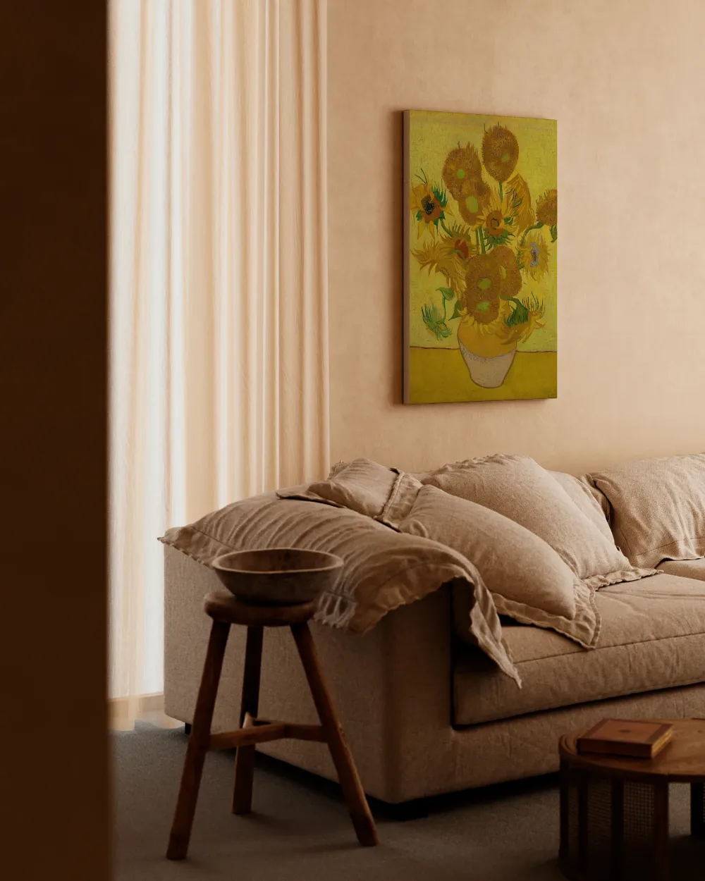 Zonnebloemen van Vincent van Gogh, canvas schilderij uit de collectie vincent van gogh