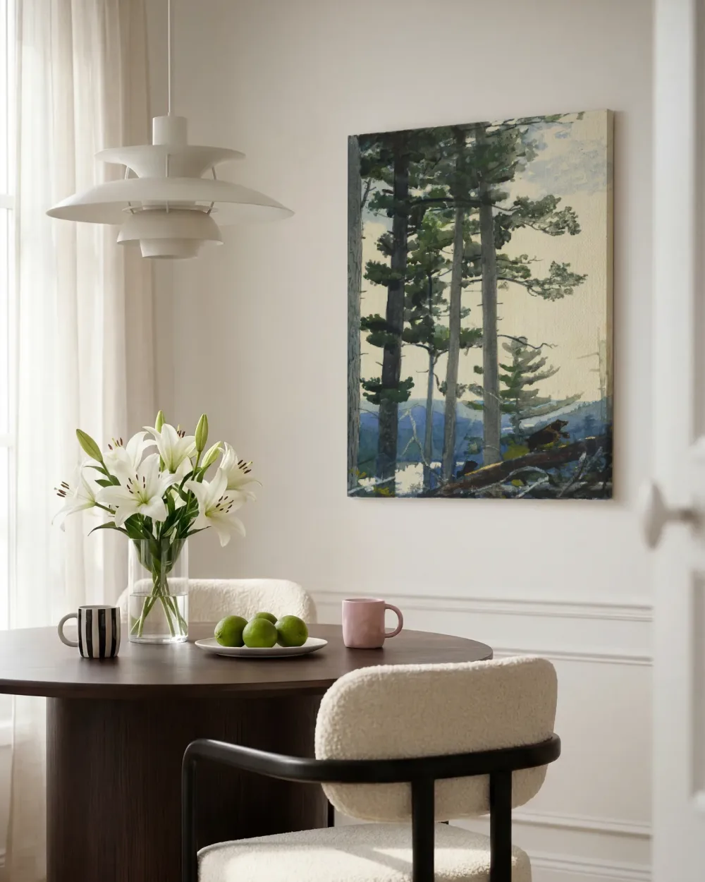 Oude kolonisten van Winslow Homer, canvas schilderij uit de collectie winslow homer