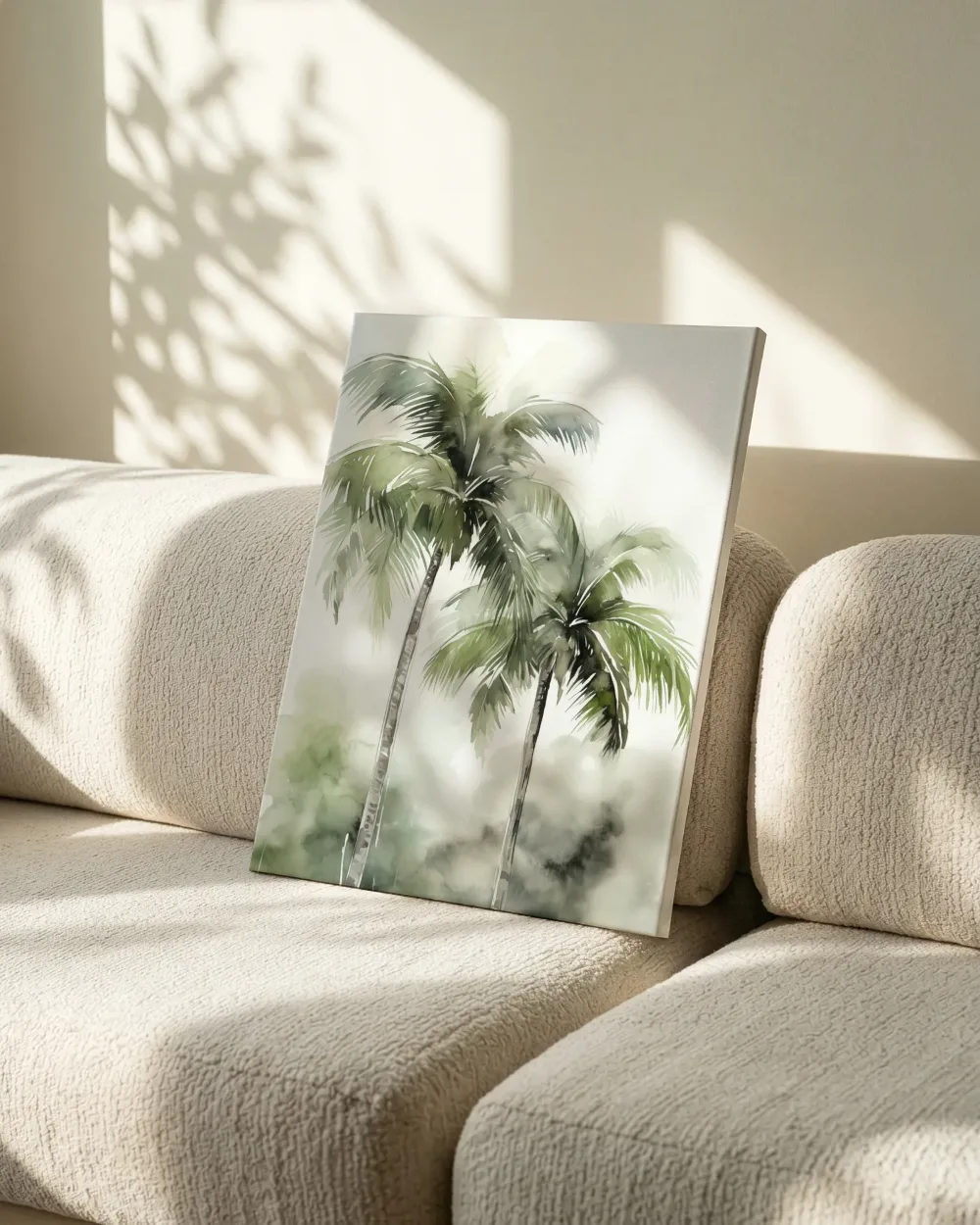 Canvas schilderij uit de collectie palmbomen